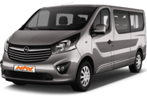 rent a minivan 8+1 - OPEL Vivaro in Sofia from NAYcar rental